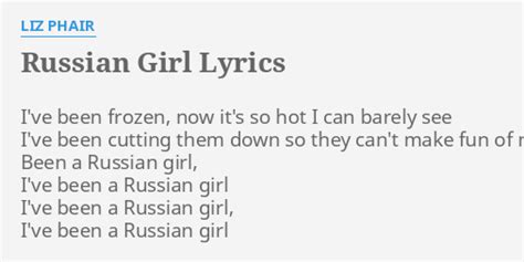 russian girl lyrics